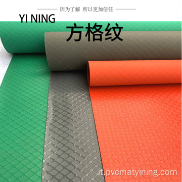 Rivestimento pavimento in plastica in PVC per tappeto